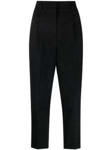 Lanvin pantalon de tailleur à taille haute - Noir