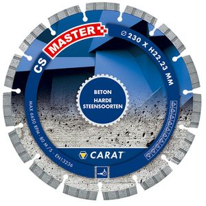 Carat DIAMANTZAAG BETON Ø140x22,23MM, CS MASTER - CSM1403000 - CSM1403000