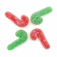 Sugared Candy Canes 2,5 Kilo - thumbnail