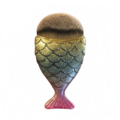 Mermaid Salon The Original Chubby Mermaid Brush Rainbow Fish