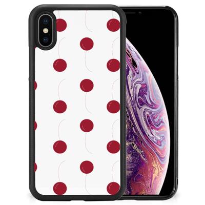 Apple iPhone Xs Max Silicone Case Cherries