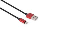 Premium technologie mtpmur241 – USB-kabel (1 m, USB A, Micro-USB B, 2.0, rood).