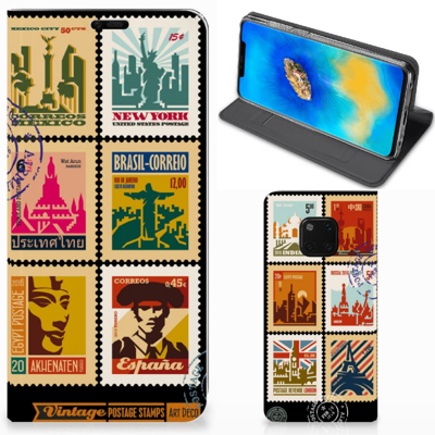Huawei Mate 20 Pro Book Cover Postzegels