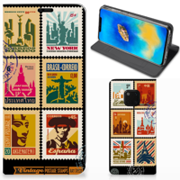 Huawei Mate 20 Pro Book Cover Postzegels