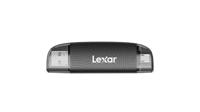 Lexar USB-A/C-lezer met dubbele sleuf, tot 205 MB/s overdrachtssnelheid, ondersteunt SD- en microSD-kaarten (LRW310X-BNBNG)