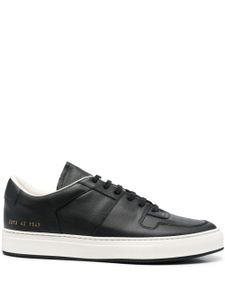 Common Projects baskets lacées à fini poli - Noir