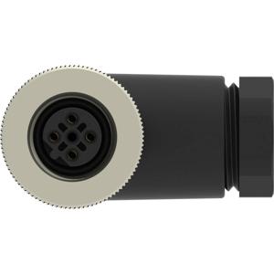 TE Connectivity T4112402041-000 Sensor/actuator connector, niet geassembleerd M12 Aantal polen: 4 Bus, haaks 1 stuk(s)