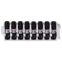 Bosch Accessories 2608522383 2608522383 Schroefbitset Impact Control, 8-delig, met T40, 25 mm 25 mm