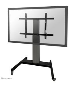 Neomounts PLASMA-M2250SILVER TV-wagen Met afstandsbediening 106,7 cm (42) - 254,0 cm (100) Vast, Gemotoriseerd, In hoogte verstelbaar