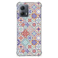 Motorola Moto G53 Anti-Shock Hoesje Tiles Color - thumbnail