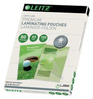 Lamineerhoes Leitz ILAM A5 2x80micron 100stuks - thumbnail