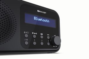 Sharp DR-P420 Radio DAB+, DAB, FM Bluetooth, USB Zwart