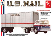 AMT 1/25 U.S. Mail Ford C-900 truck & trailer