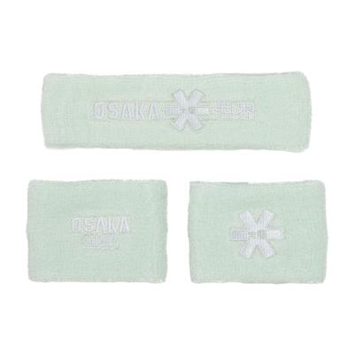 Osaka Sweatband Set - Cream Jade