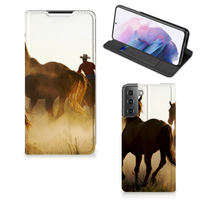 Samsung Galaxy S21 Plus Hoesje maken Design Cowboy - thumbnail