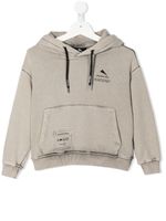 Mauna Kea hoodie à logo imprimé - Marron