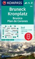 Wandelkaart 045 Bruneck, Kronplatz | Kompass - thumbnail