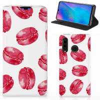 Huawei P30 Lite New Edition Flip Style Cover Pink Macarons