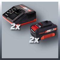 Einhell GE-CM 43 Li M Kit Duwgrasmaaier Batterij/Accu Zwart, Grijs, Rood - thumbnail