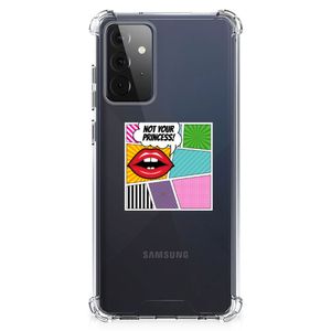 Samsung Galaxy A72 4G/5G Anti Shock Bumper Case Popart Princess