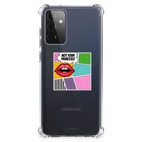 Samsung Galaxy A72 4G/5G Anti Shock Bumper Case Popart Princess - thumbnail