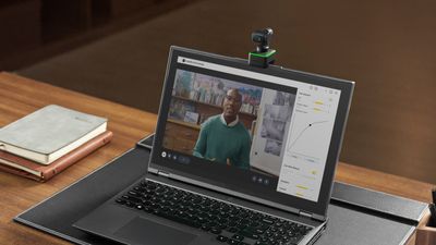 Insta360 Link Webcam voor videoconferenties 3840 x 2160 Pixel Klemhouder, Microfoon, Standvoet