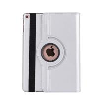 Shop4 - iPad 9.7 (2017) Hoes - Rotatie Cover Lychee Zilver