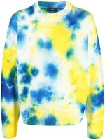 Alanui t-shirt à motif tie-dye - Jaune