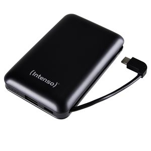 Intenso XC10000 Powerbank 10000 mAh LiPo USB-A, USB-C Zwart Statusweergave