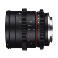 Samyang 50mm T1.3 cine AS UMC CS Sony E-mount objectief - thumbnail