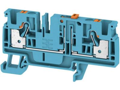 Testscheidingsserieklem Weidmüller ADT 4 2C BL 2429880000 Blauw 50 stuk(s)