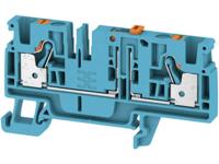 Testscheidingsserieklem Weidmüller ADT 4 2C BL 2429880000 Blauw 50 stuk(s)