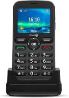 Doro - 5860 – telefoon 4G, ontgrendeld, voor senioren – digitale sprechtknoppen – camera – ondersteuningsknop – incl. oplader – zwart