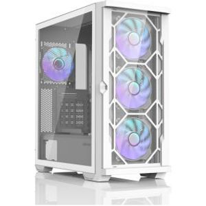 Zalman Z10 DUO WHITE computerbehuizing Midi Tower Wit