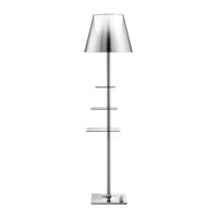 FLOS Bibliotheque Nationele Vloerlamp Zilver