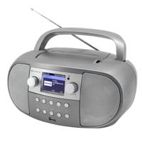 Soundmaster SCD7600TI Boombox internetradio, wifi, netwerkradio, DLNA, bluetooth, DAB+, CD, USB, MP3, wekkerfunctie, luisterboekfunctie, kleurendisplay