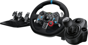 Logitech G29 Driving Force voor PS en PC + Logitech Driving Force Shifter