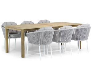 Santika Novita/Weston 210 cm dining tuinset 7-delig