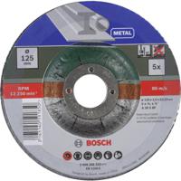 Bosch Accessories A 30 S BF 2609256333 Doorslijpschijf gebogen 125 mm 5 stuk(s) Metaal - thumbnail