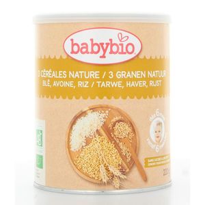 Babybio babygranen 3 granen 6 maand (220 gr)