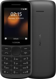 Nokia 215 4G 6,1 cm (2.4") 90,3 g Zwart Basistelefoon