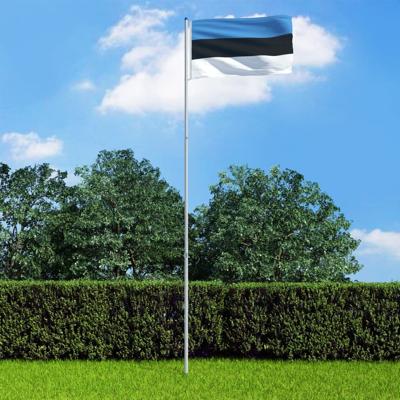 vidaXL Vlag met vlaggenmast Estland 6 m aluminium vidaXL Vlag met vlaggenmast Estland 6 m aluminium