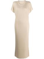 Giuliva Heritage Jurk met ronde hals - Beige