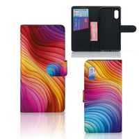 Book Case voor Samsung Xcover Pro Regenboog