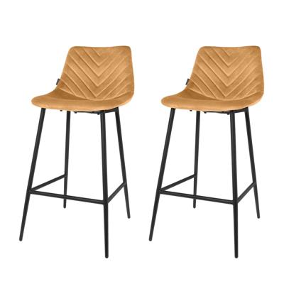 Barstoel 1set/2 Lynn caramel 96cm Barstoel 1set/2 Lynn caramel 96cm