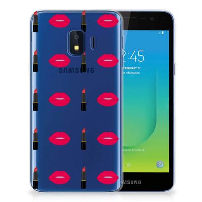 Samsung Galaxy J2 Core TPU bumper Lipstick Kiss