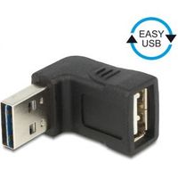 Delock 65521 Adapter EASY-USB 2.0-A male > USB 2.0-A female schuin omhoog/omlaag - thumbnail