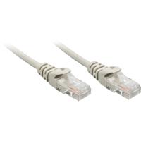 LINDY 48370 RJ45 Netwerkkabel, patchkabel CAT 5e U/UTP 30.00 m Grijs 1 stuk(s)