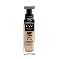 NYX Professional Makeup Can't Stop Won't Stop Full Coverage Foundation - Alabaster CSWSF02