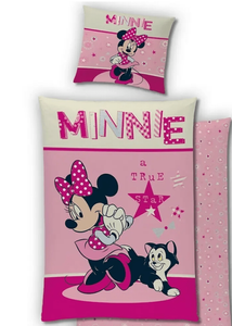 Disney Minnie Mouse Dekbedovertrek Flanel 140 x 200 cm